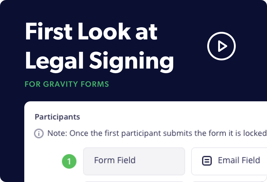 First Look at Legal Signing