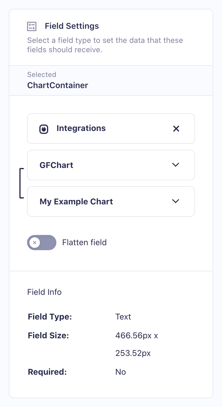 Mapping a GFChart chart to a PDF field