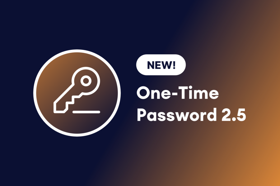 Announcing One-Time Password 2.5